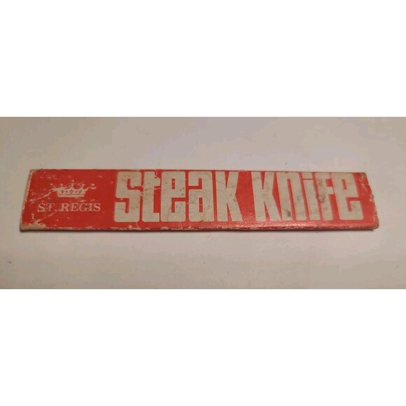 NOS NEW Vintage St. Regis Steak Knife  Made In Japan 7 1/4" Replacement - Picture 4 of 5